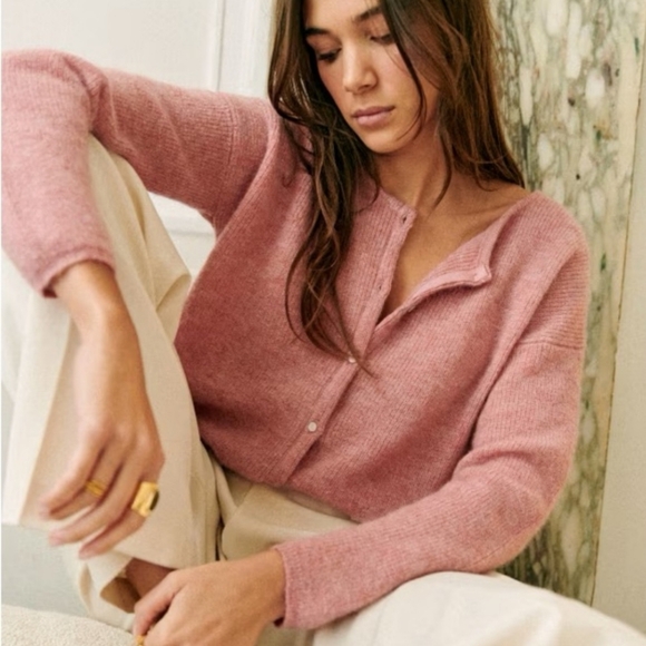Sezane Sweaters - La Maille Sezane Gaspard Luxury mohair alpaca sweater